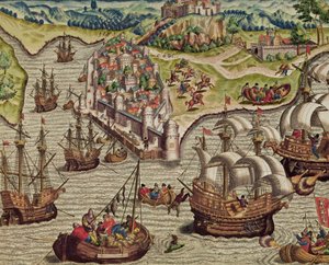 Naval Combat, illustration from 